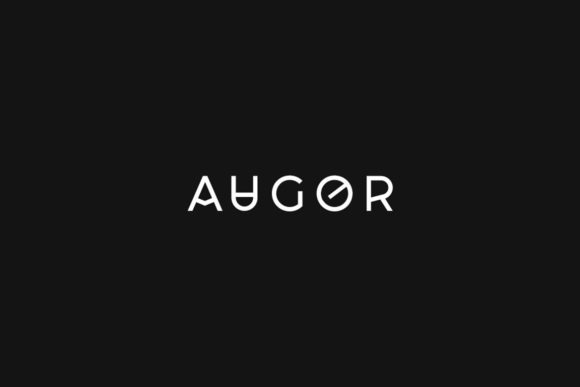 Augor: A Modern Display Font for Editorial Design
