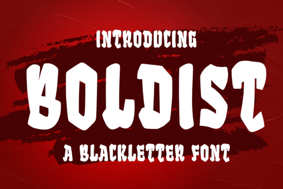 Boldist: A Cartoon Display Font for Bold Branding