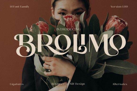 Brolimo: A Stylish Display Font for Bold Branding