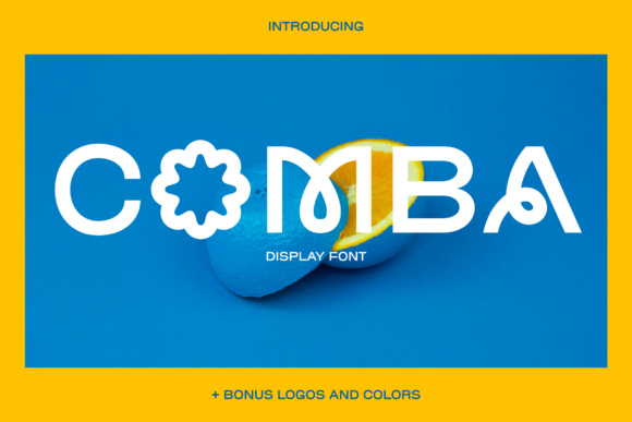 Comba: A Playful Display Font for Editorial Design