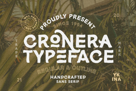 Cronera: A Bold Display Font for Your Brand