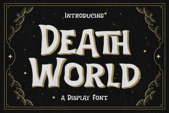 Death World: A Bold Display Font for Makers