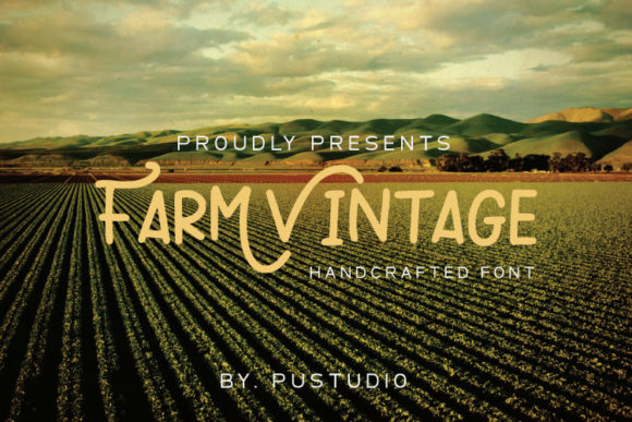 Farm Vintage: A Distinctive Display Font for Web Design