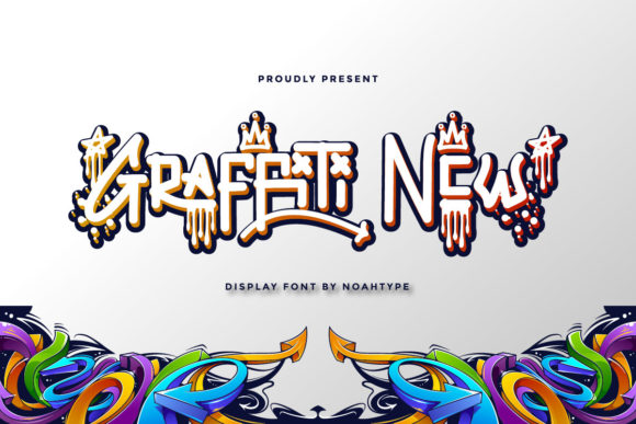 Graffiti New: A Bold Display Font for Brand Identity