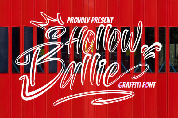 Hollow Ballie: A Bold Display Font for Your Brand