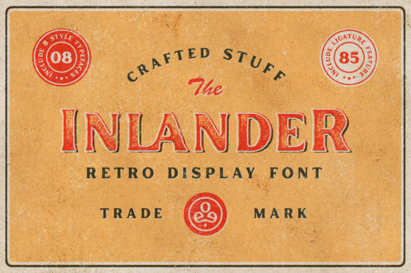 Inlander: A Quirky Display Font for Bold Campaigns