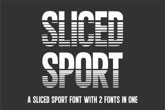 JP Sliced Sport Font: A Bold Display Typeface for Web
