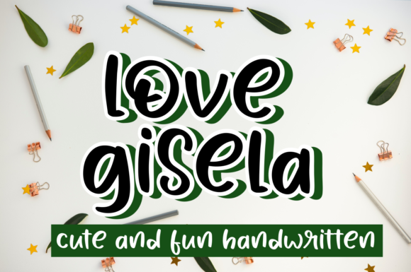 Love Gisela: A Premium Display Font for Small Business