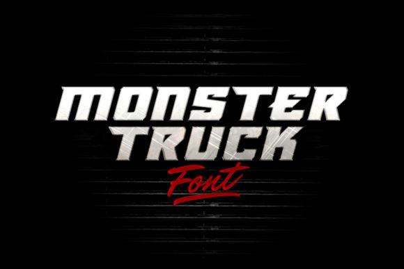 Monster Truck: A Bold Display Font for Business Branding
