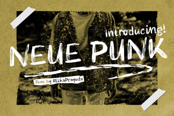 Neue Punk: The Edgy Display Font for Makers