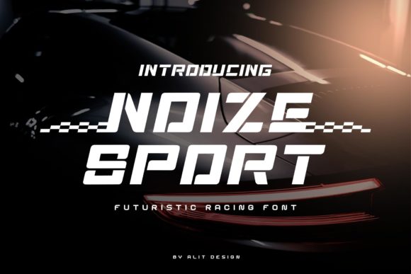 Noize Sport: A Bold Display Font for Your Brand
