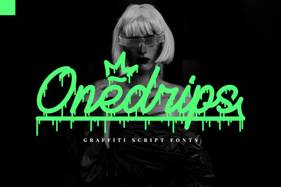 Onedrips: A Dripping Display Font for Spooky Campaigns