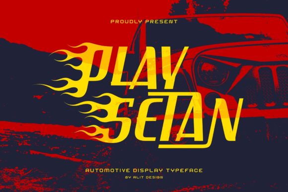 Play Setan: A Bold Display Font for Web Design
