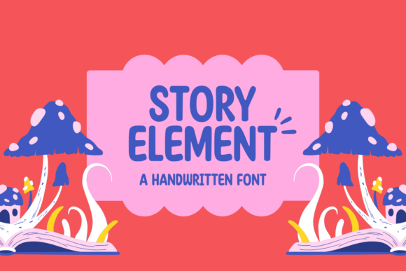 Story Element: A Friendly Display Font for Editorial Design